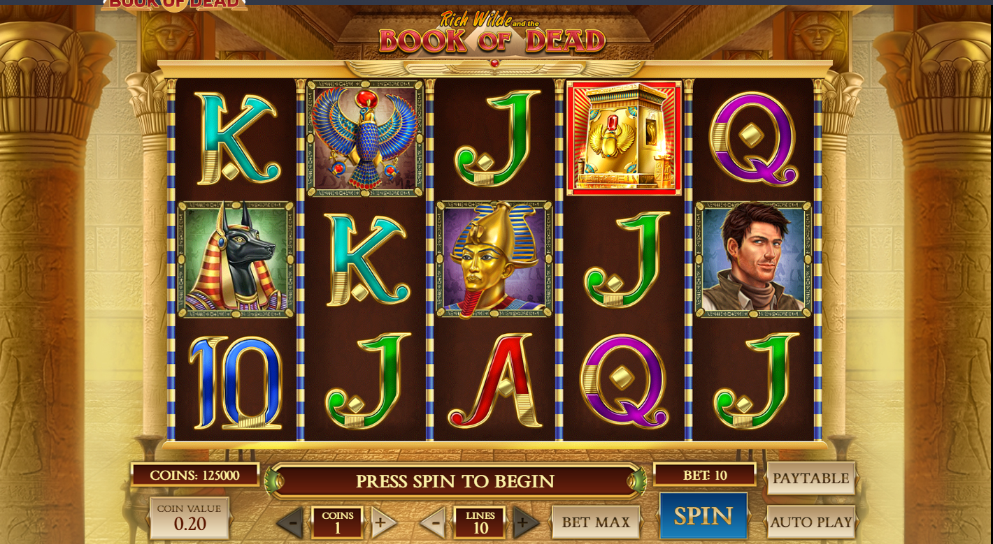 hogyan kell játszani a book of dead